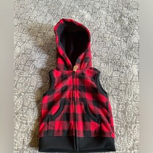 Carter’s Fleece Vest. Size 6 months